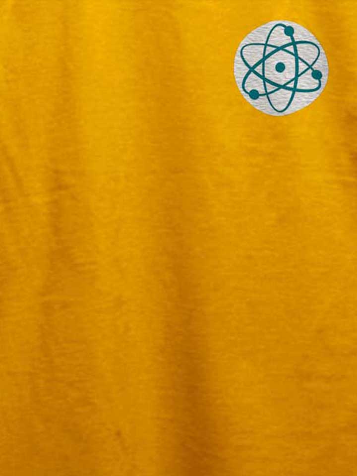 atom-logo-chest-print-t-shirt gelb 4