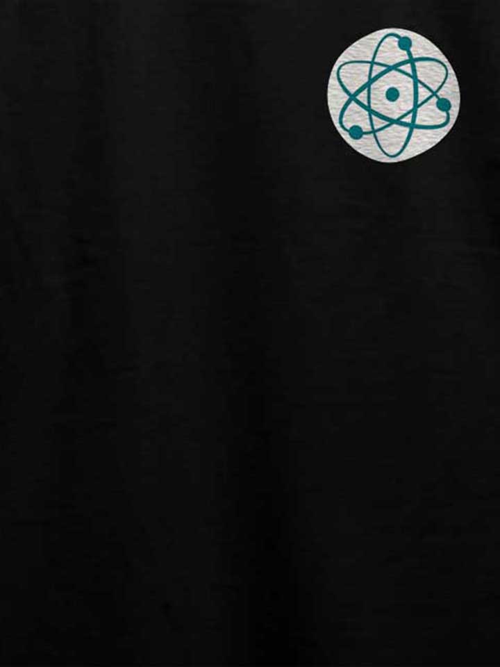 atom-logo-chest-print-t-shirt schwarz 4