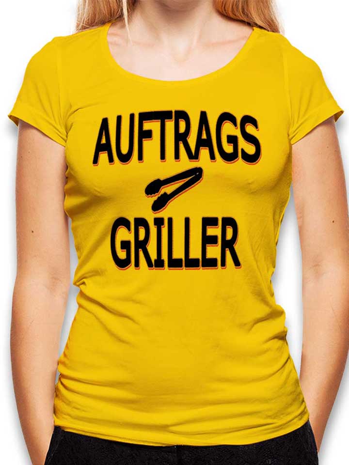 Auftragsgriller Womens T-Shirt yellow L