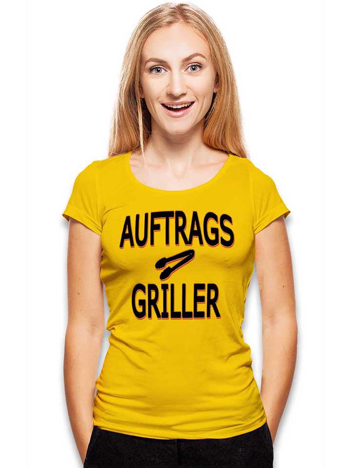 auftragsgriller-damen-t-shirt gelb 2