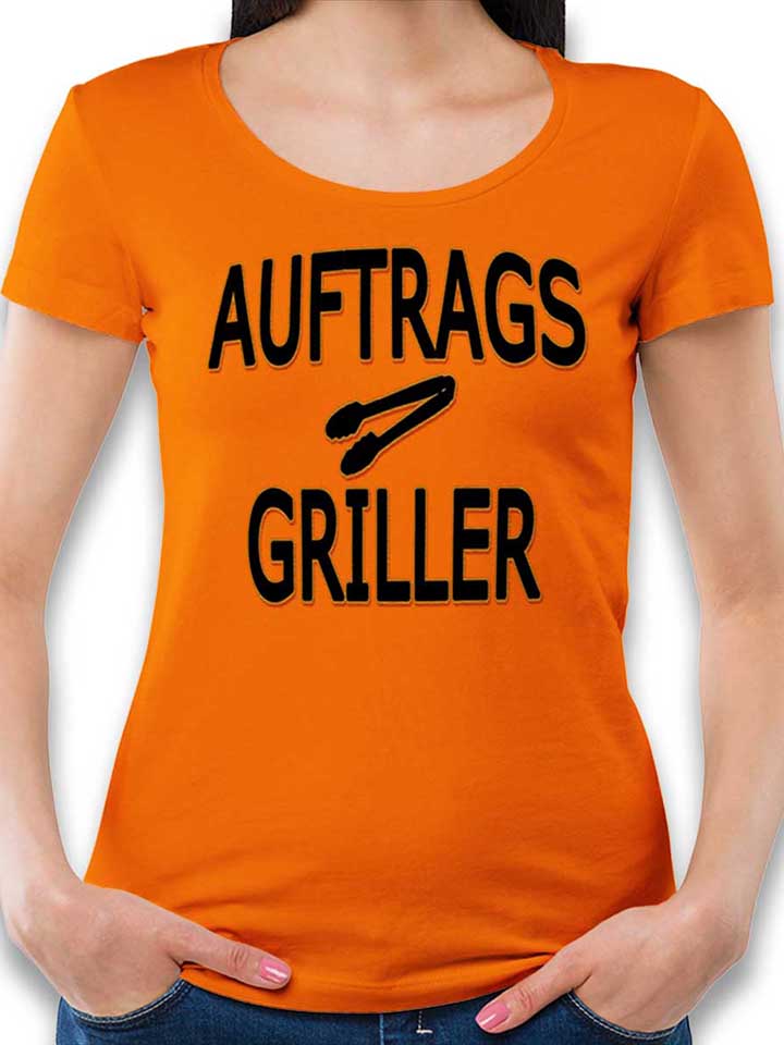 auftragsgriller-damen-t-shirt orange 1