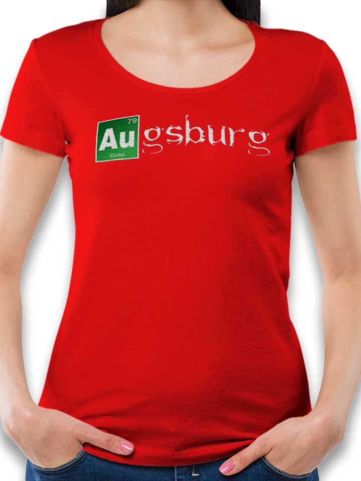 Augsburg Damen T-Shirt rot L