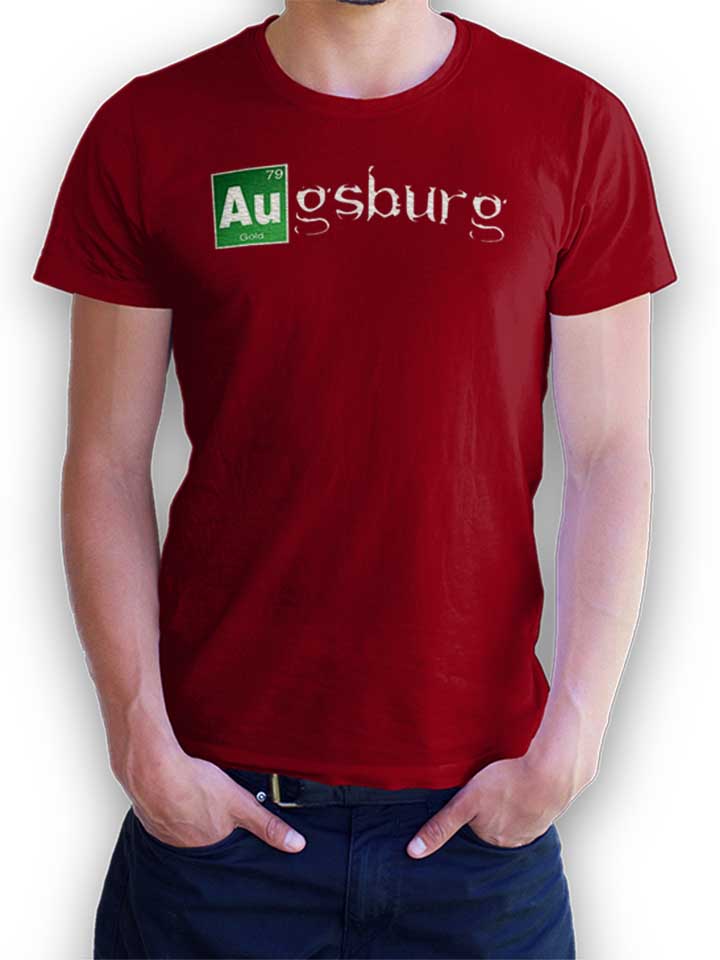 Augsburg T-Shirt maroon L