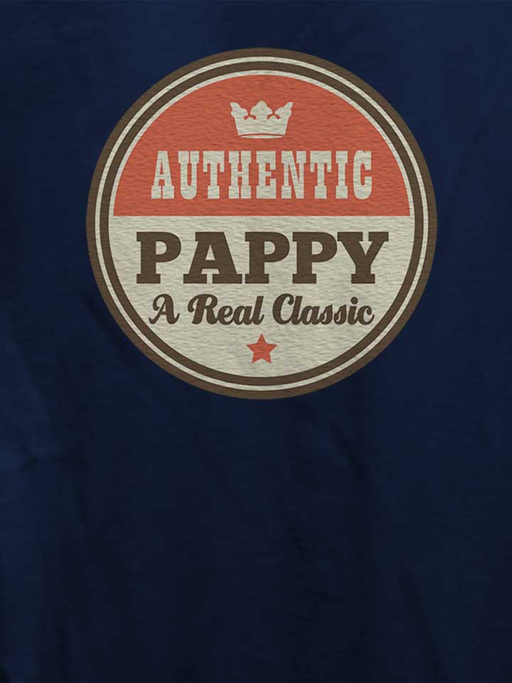 authentic-papa-damen-t-shirt dunkelblau 4