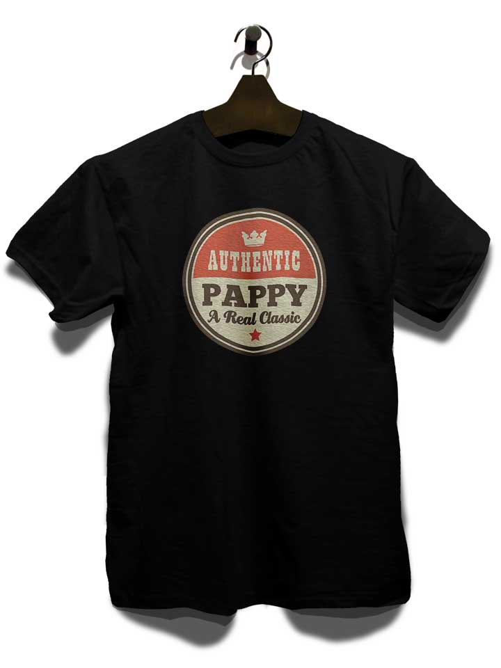 authentic-papa-t-shirt schwarz 3
