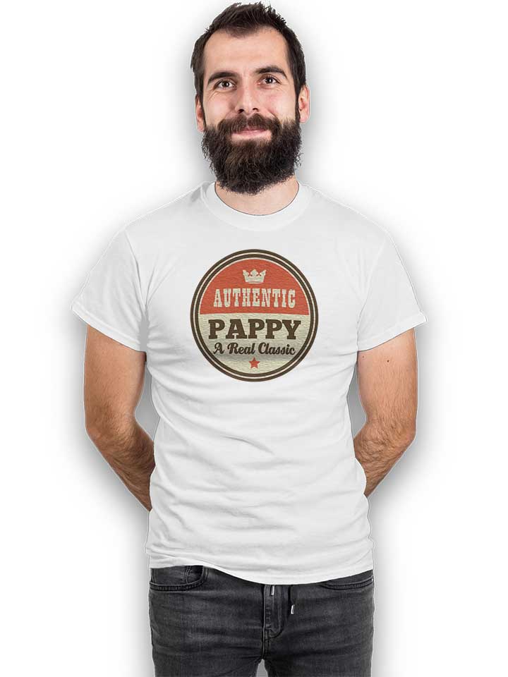 authentic-papa-t-shirt weiss 2