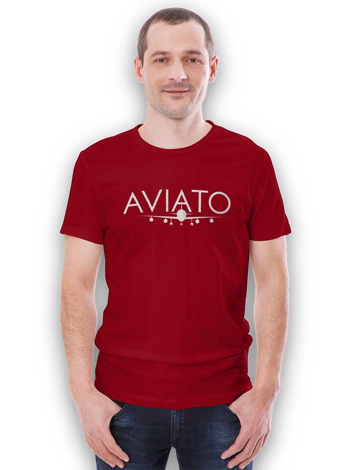 aviato-logo-2-t-shirt bordeaux 2