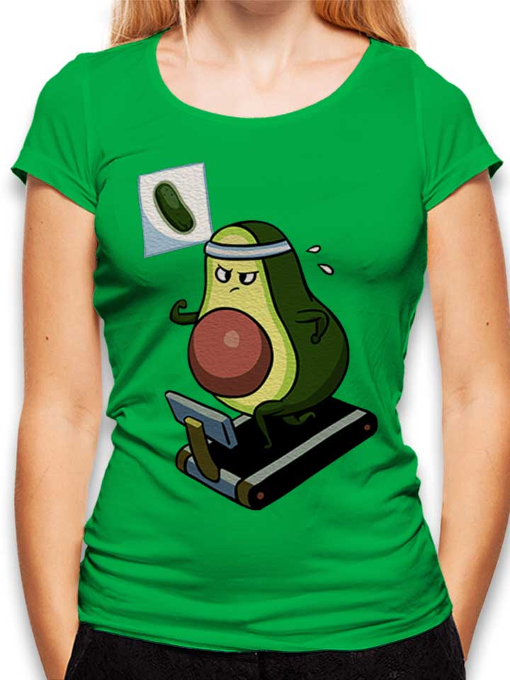 Avocado Cardio Damen T-Shirt gruen L