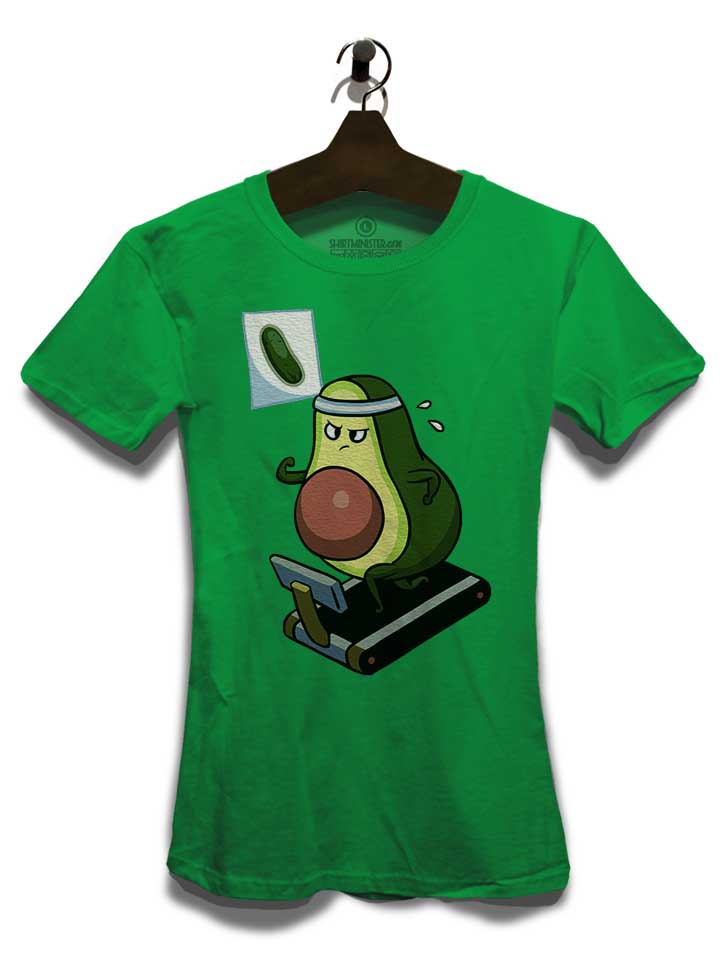 avocado-cardio-damen-t-shirt gruen 3