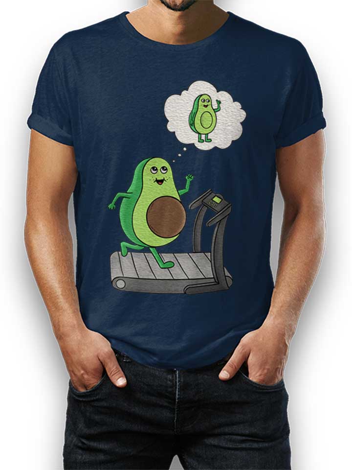 avocado-gym-t-shirt dunkelblau 1