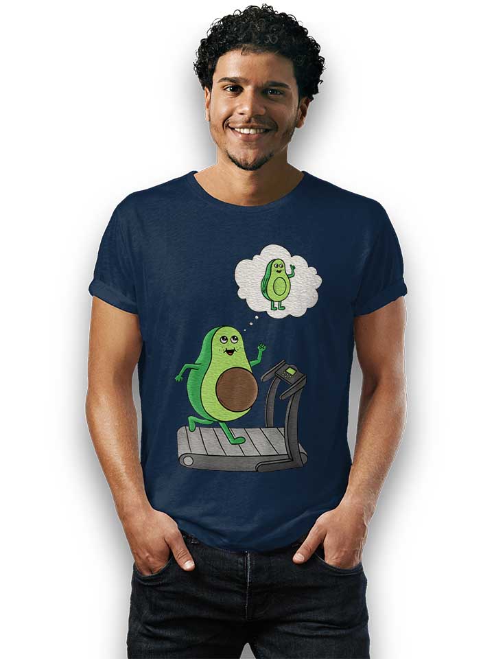 avocado-gym-t-shirt dunkelblau 2