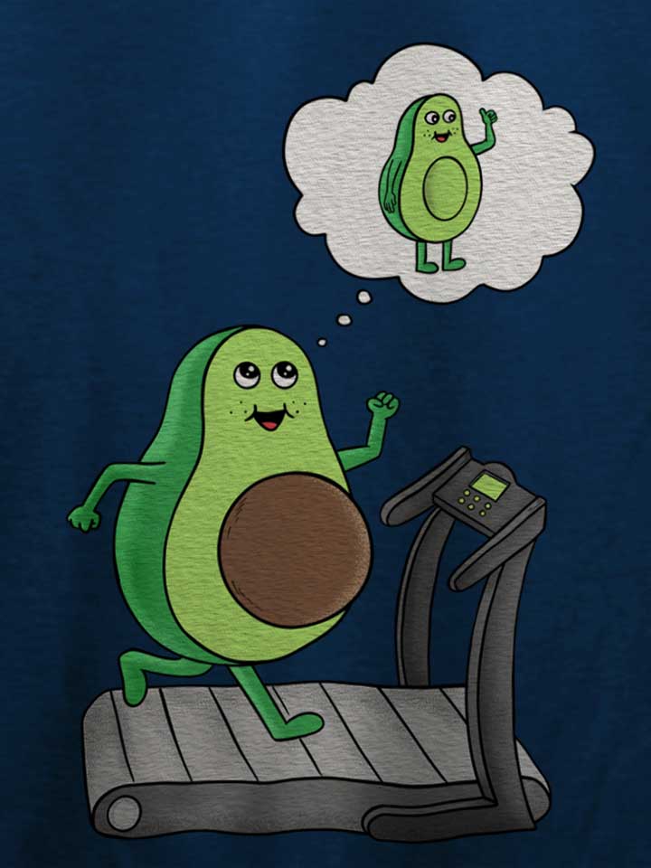 avocado-gym-t-shirt dunkelblau 4