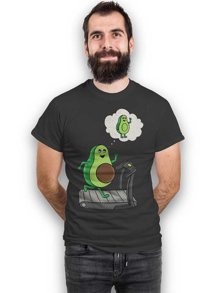 avocado-gym-t-shirt dunkelgrau 2