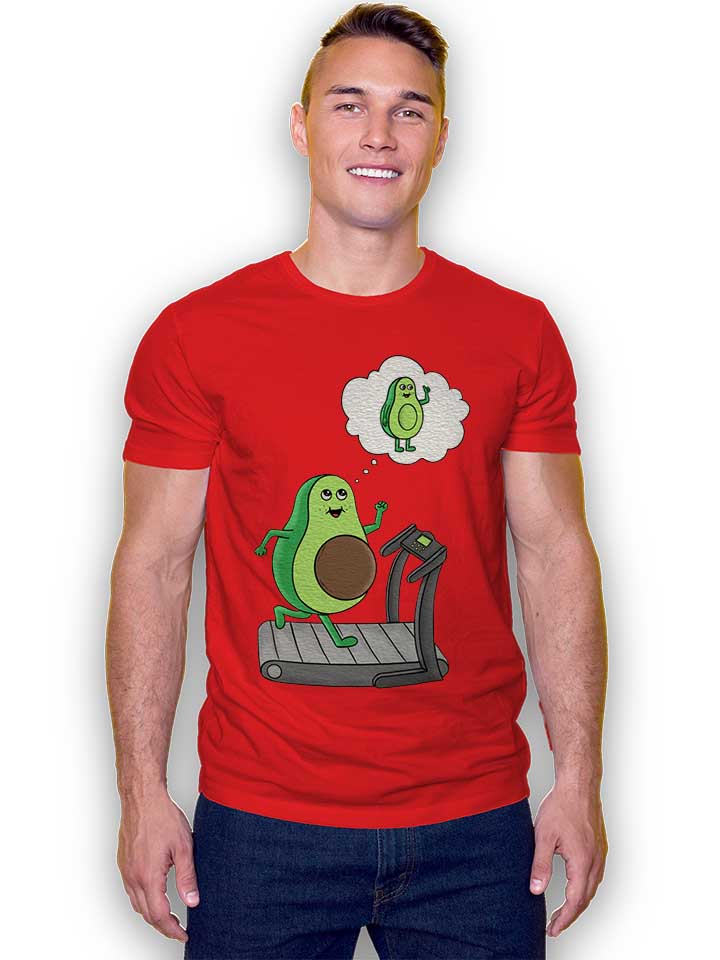 avocado-gym-t-shirt rot 2