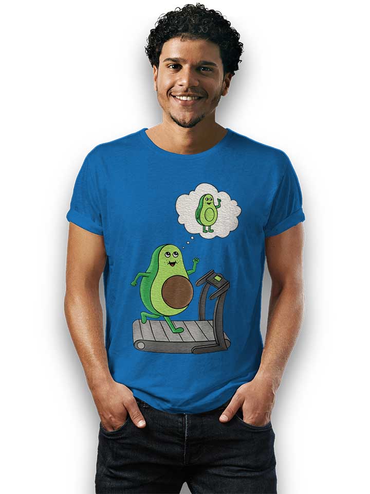 avocado-gym-t-shirt royal 2