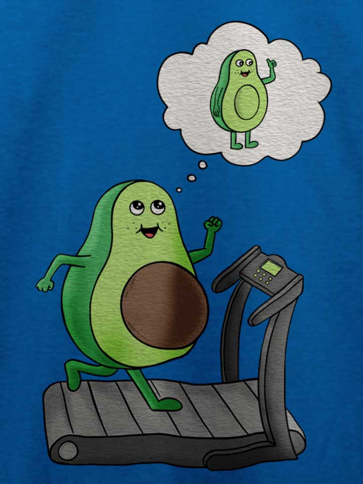 avocado-gym-t-shirt royal 4