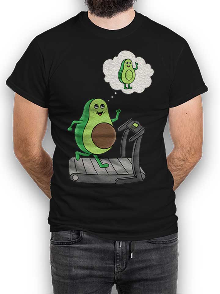 avocado-gym-t-shirt schwarz 1