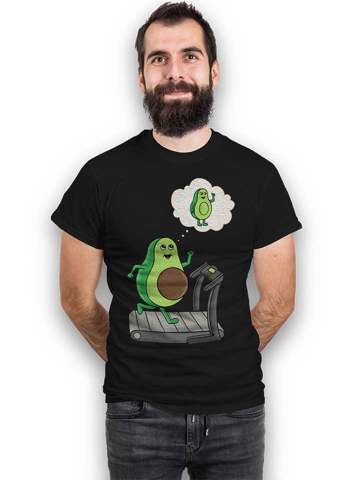 avocado-gym-t-shirt schwarz 2