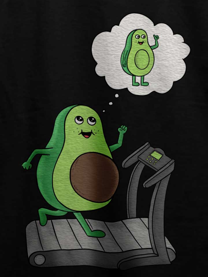 avocado-gym-t-shirt schwarz 4