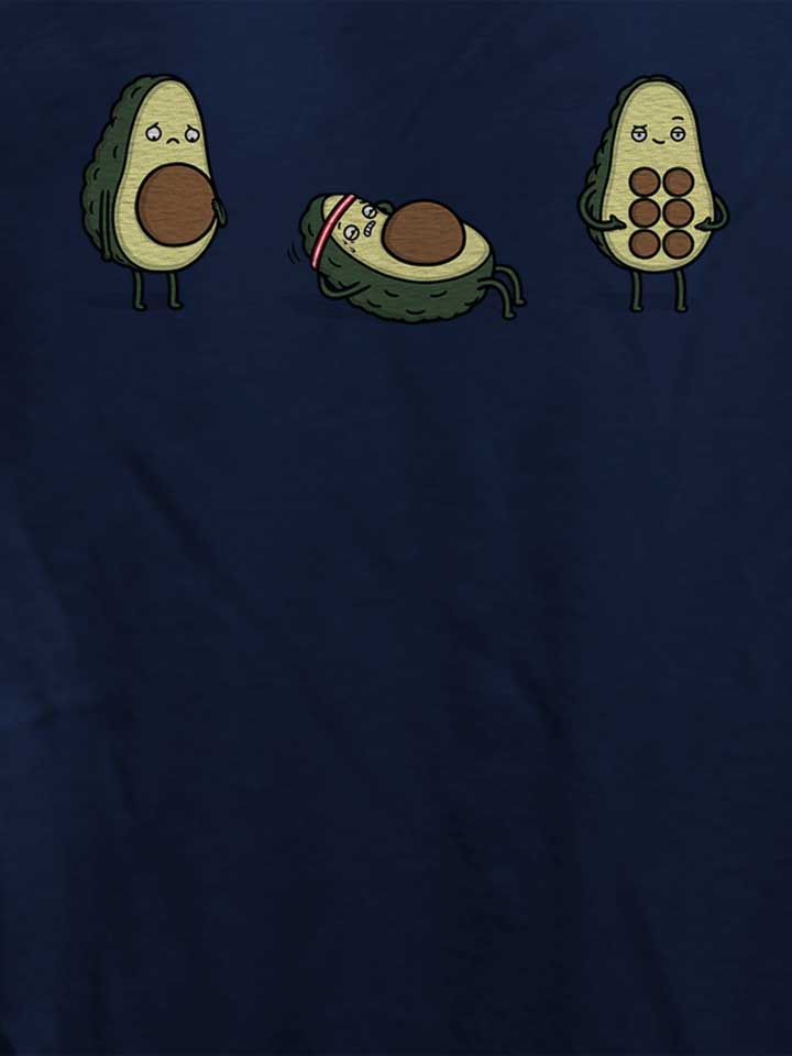 avocado-sixpack-damen-t-shirt dunkelblau 4