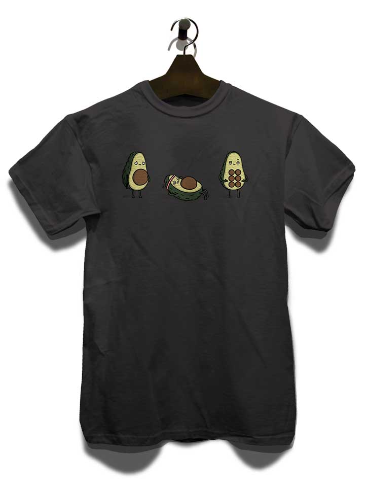 avocado-sixpack-t-shirt dunkelgrau 3