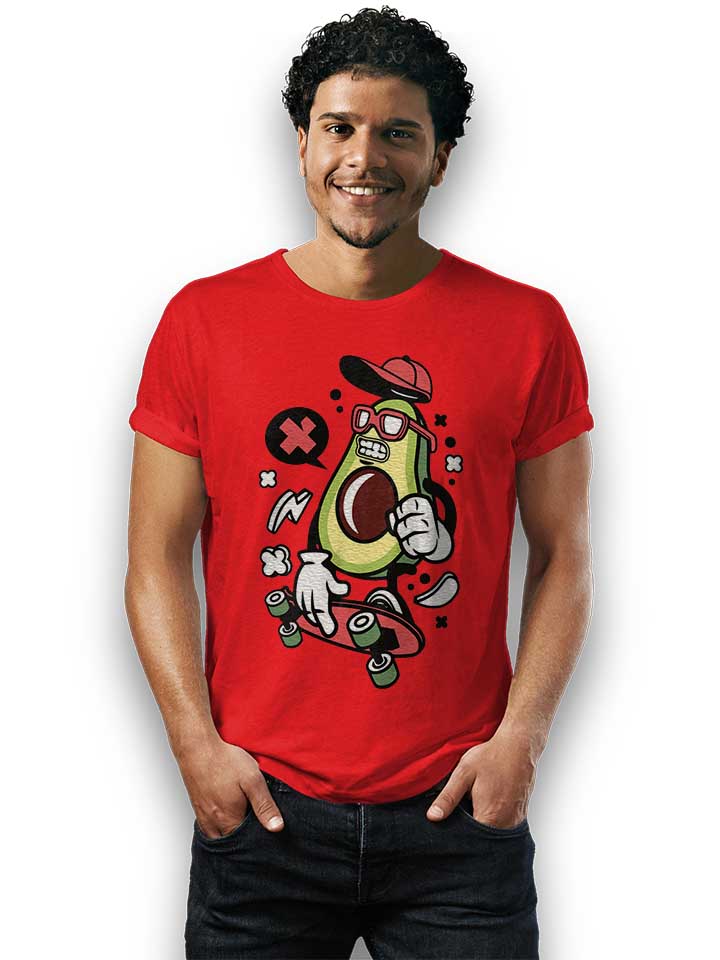 avocado-skater-t-shirt rot 2
