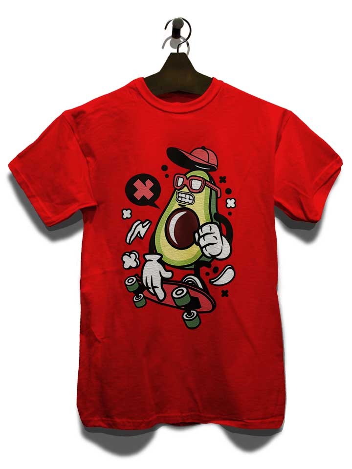 avocado-skater-t-shirt rot 3