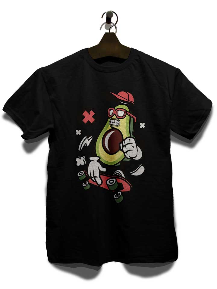 avocado-skater-t-shirt schwarz 3