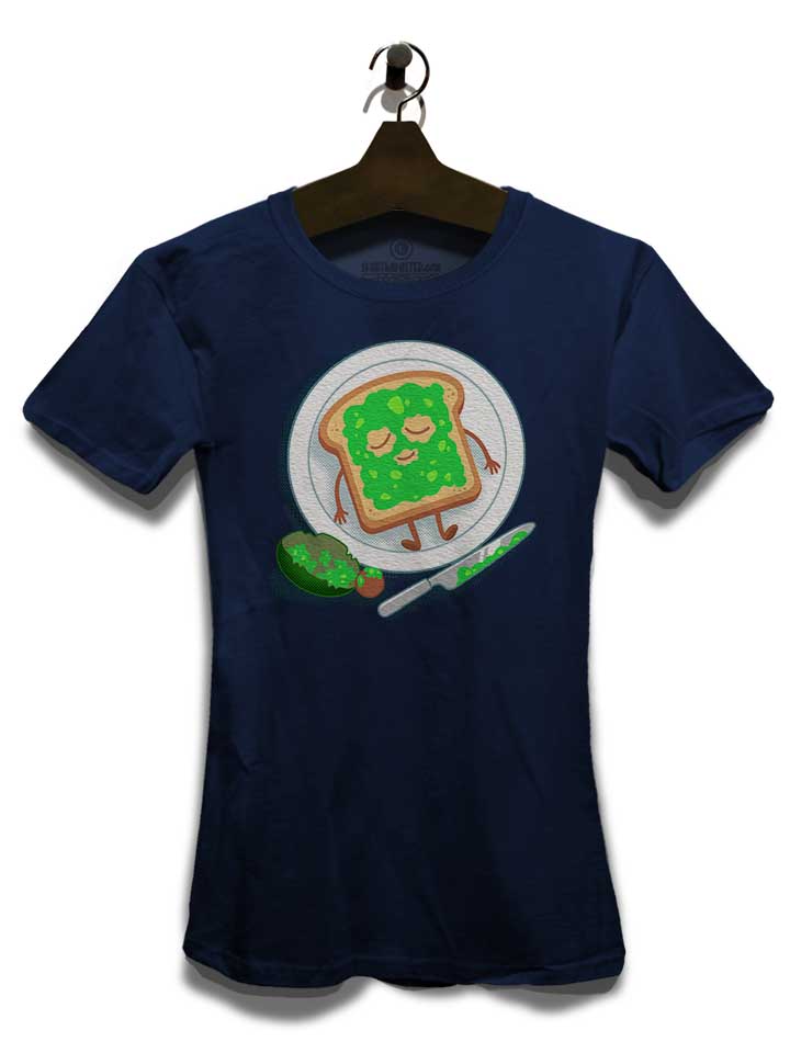 avocado-spa-damen-t-shirt dunkelblau 3