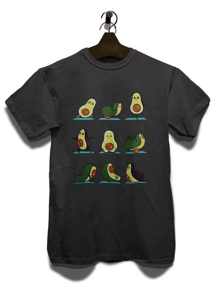 avocado-yoga-t-shirt dunkelgrau 3