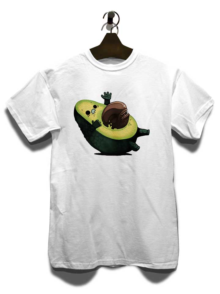 avocalien-t-shirt weiss 3