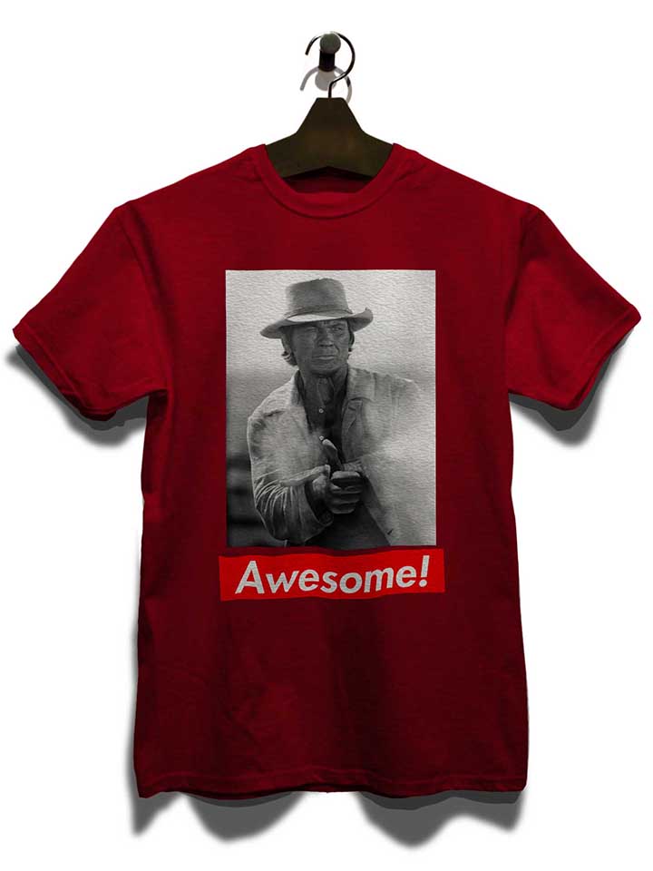 awesome-03-t-shirt bordeaux 3