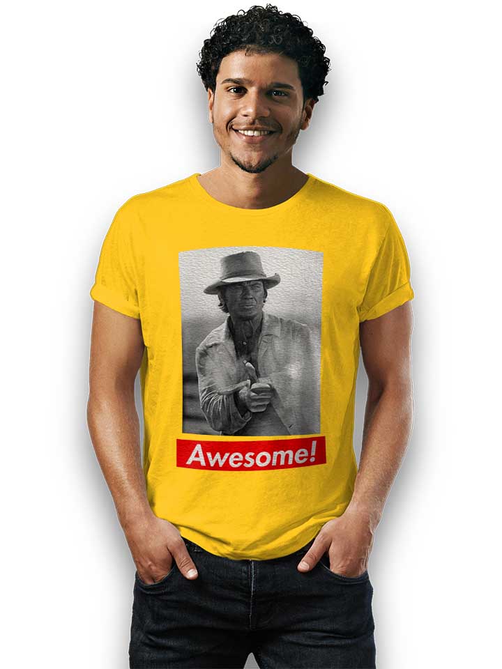 awesome-03-t-shirt gelb 2