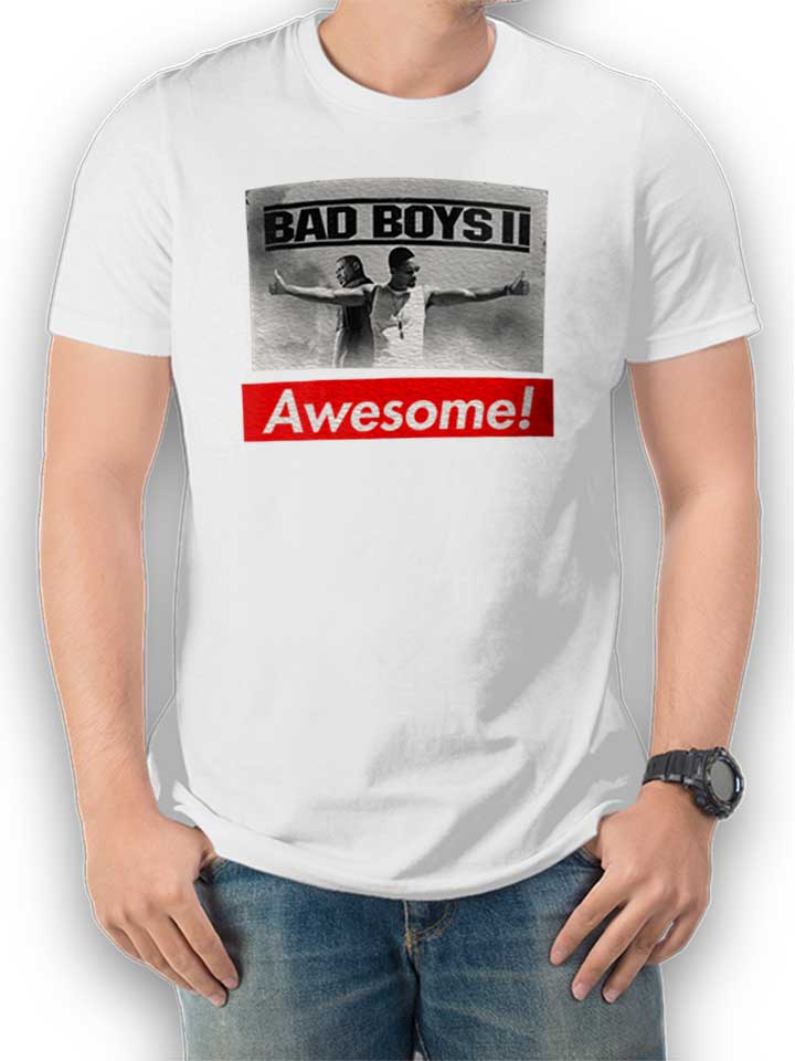 awesome-10-t-shirt weiss 1