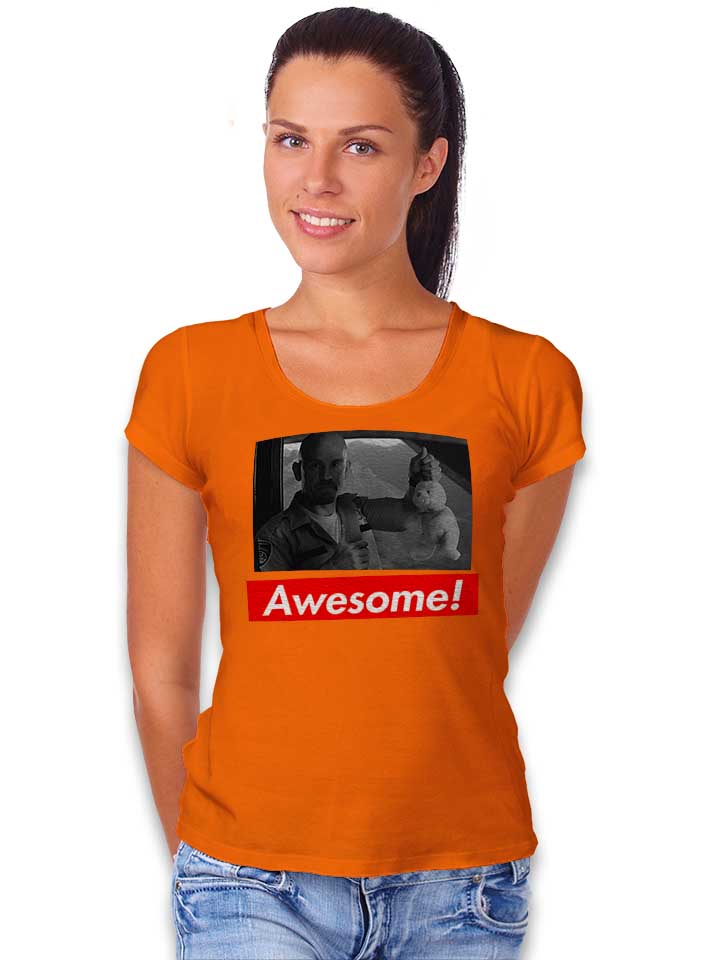 awesome-22-damen-t-shirt orange 2