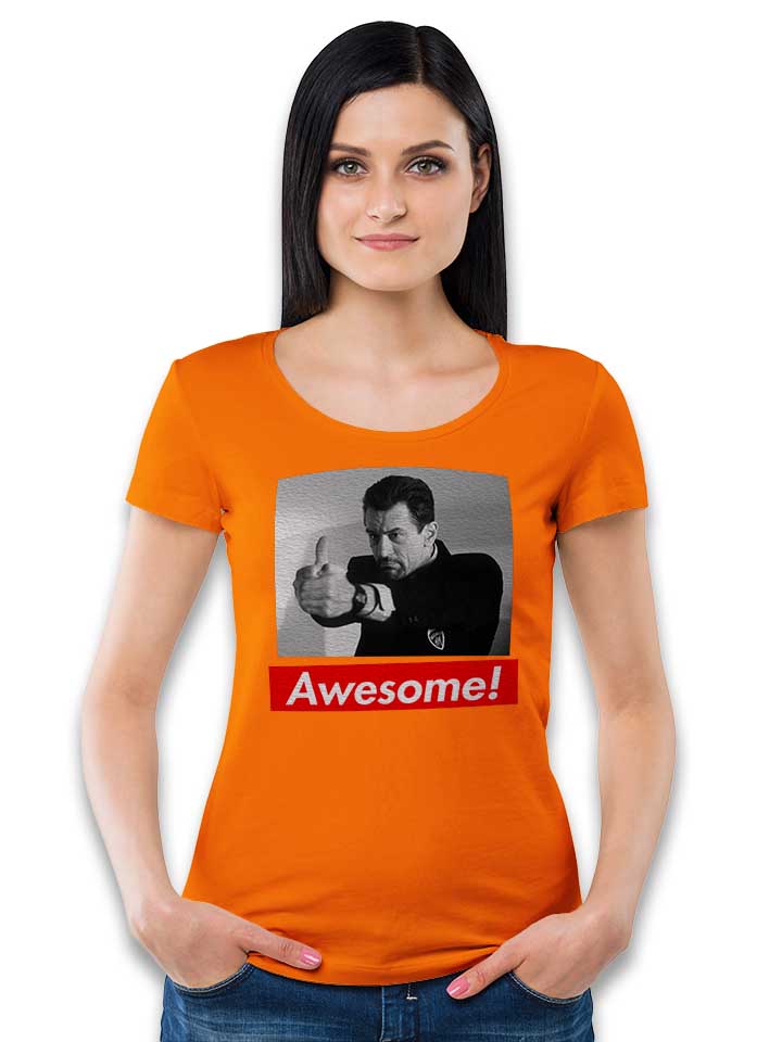 awesome-33-damen-t-shirt orange 2