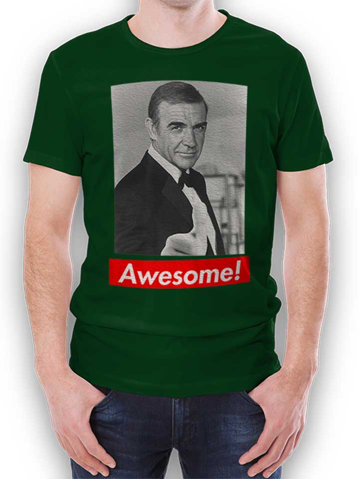 Awesome 37 T-Shirt verde-scuro L
