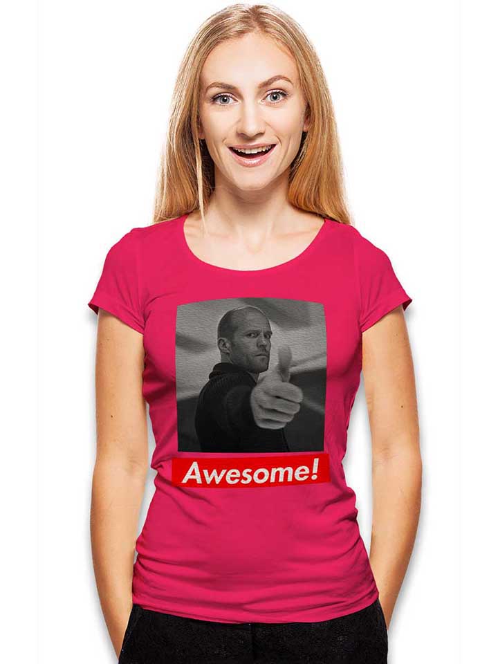 awesome-41-damen-t-shirt fuchsia 2