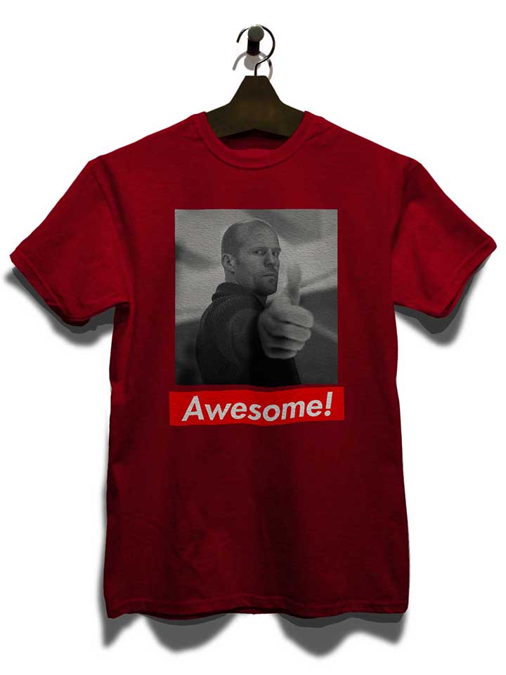 awesome-41-t-shirt bordeaux 3