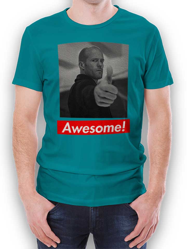 Awesome 41 T-Shirt tuerkis L