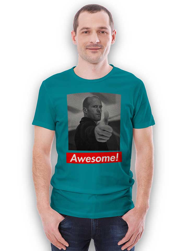 awesome-41-t-shirt tuerkis 2