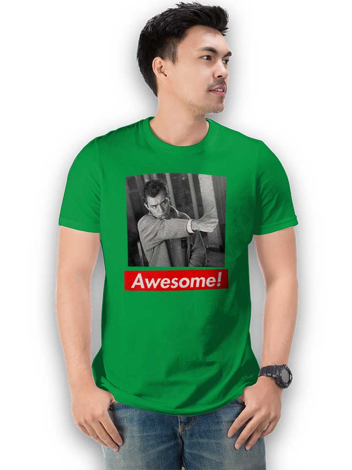 awesome-42-t-shirt gruen 2
