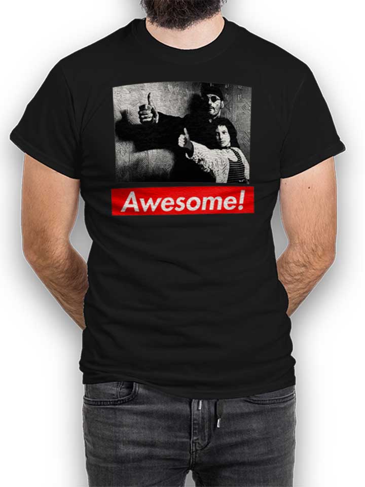 awesome-46-t-shirt schwarz 1
