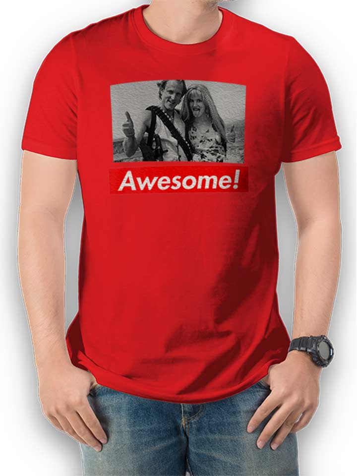 Awesome 53 T-Shirt red L