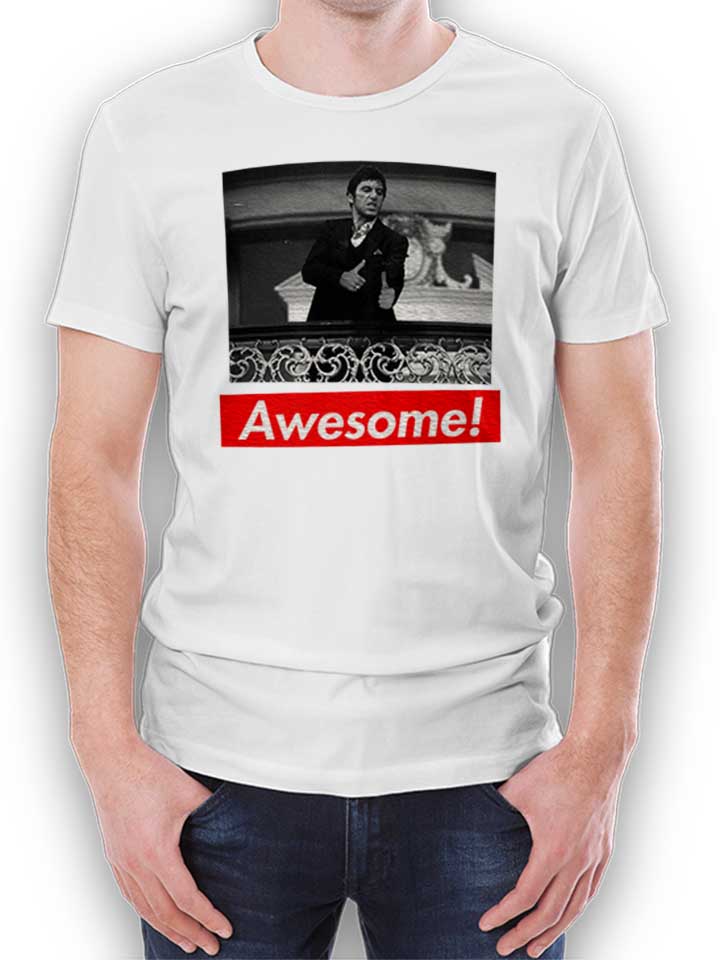 Awesome 61 T-Shirt weiss L
