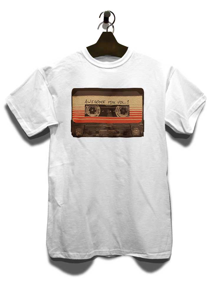 awesome-mix-cassette-t-shirt weiss 3