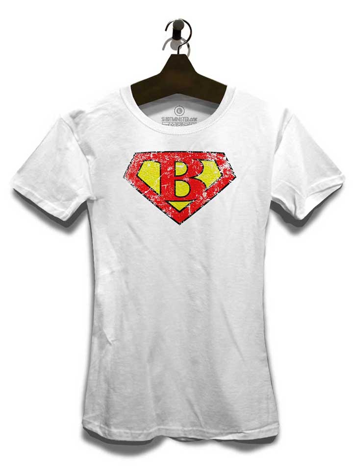 b-buchstabe-logo-vintage-damen-t-shirt weiss 3