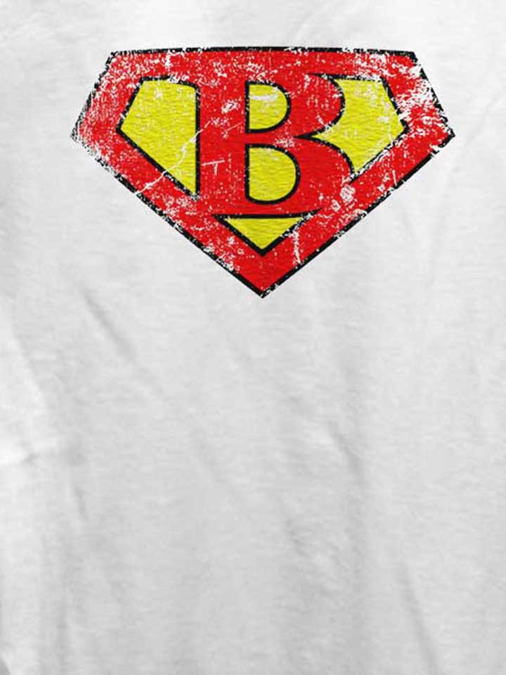 b-buchstabe-logo-vintage-damen-t-shirt weiss 4
