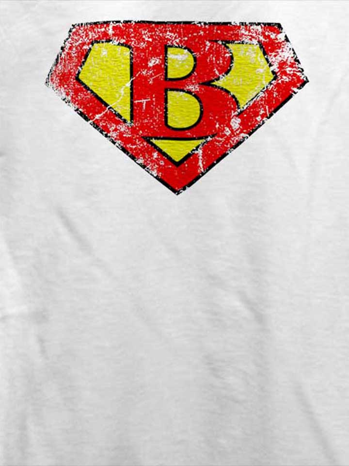 b-buchstabe-logo-vintage-t-shirt weiss 4