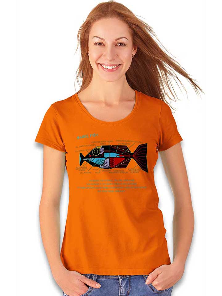 babel-fish-damen-t-shirt orange 2